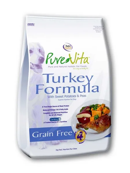 25 Lb Nutrisource Purevita  Grain Free Turkey & Sweet Potato Entree Dog - Health/First Aid